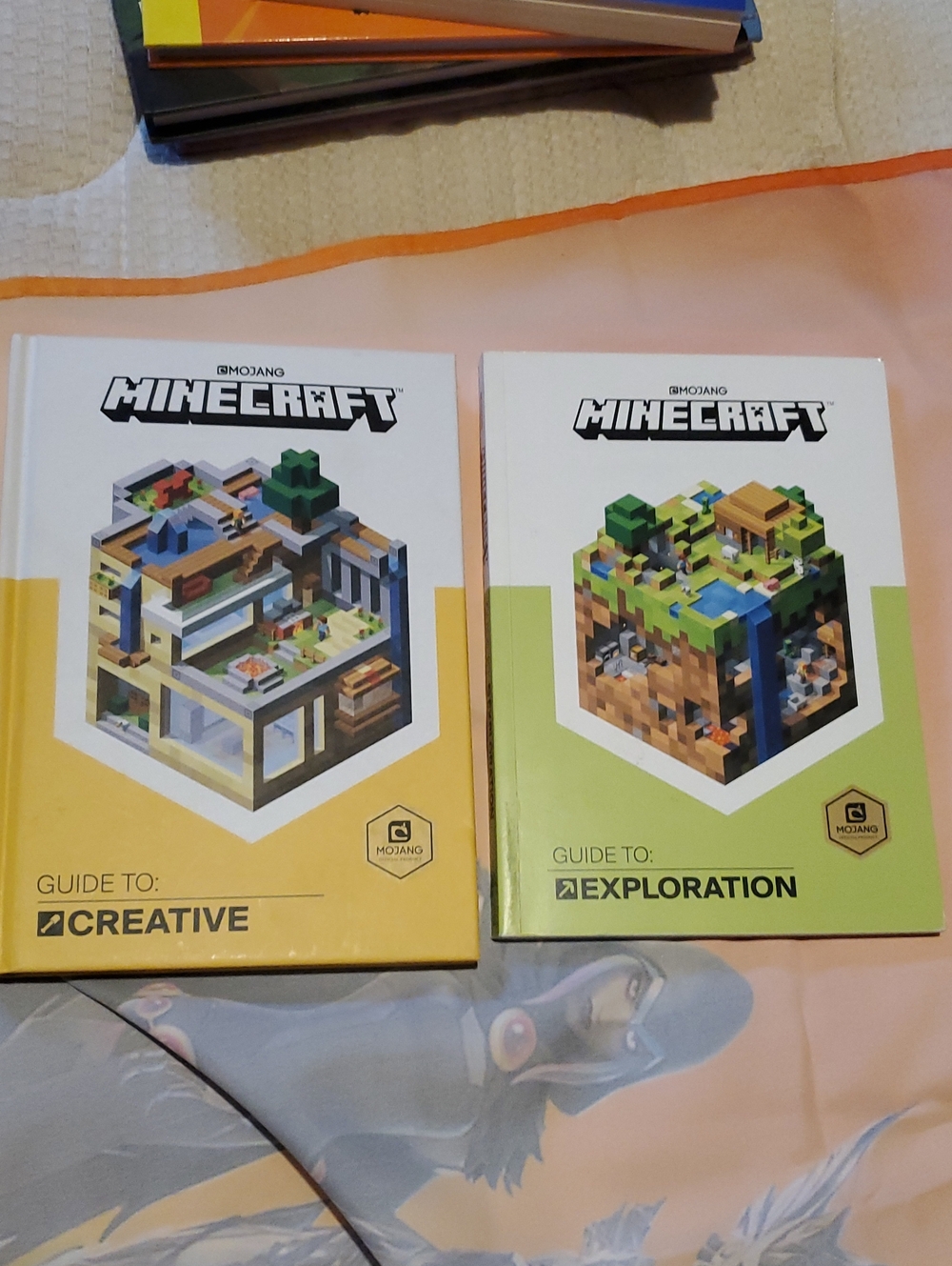 Minecraft Kids Guide Book Set - Creative & Exploration (Green, Yellow)